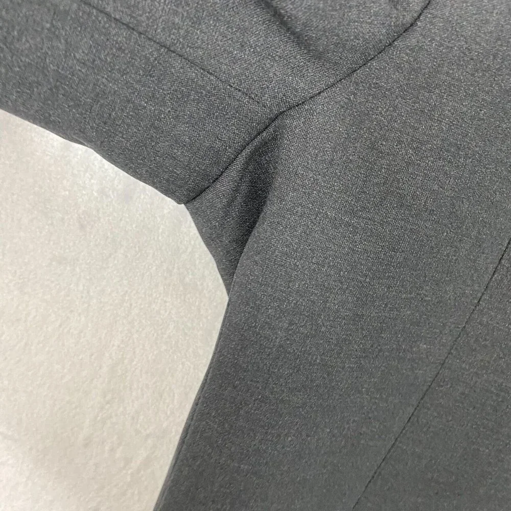 Brooks Brothers Stretch Wool Blazer Sport‎ Coat Men's 46R Gray Suit Jacket